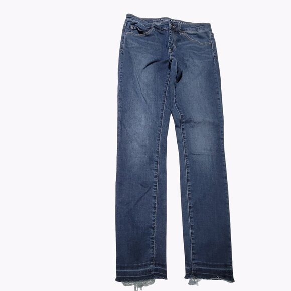 Articles Of Society Jeans Womens Size 26 Skinny Low Rise Medium Wash Denim Pants - Picture 2 of 7